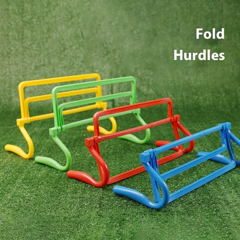 Folding Hurdle Football Training Equipment Adjustable